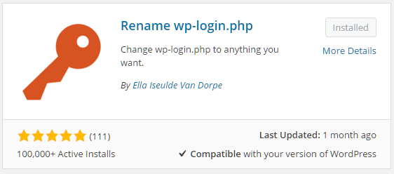 Rename wp-login