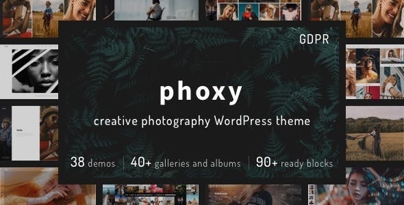 Photography Phoxy - Photography WordPress for photography